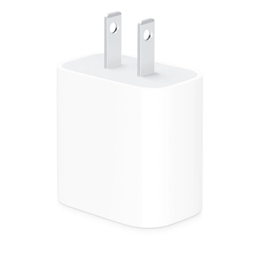 20W iPhone Fast Charger – 2-Pin USB-C Power Adapter